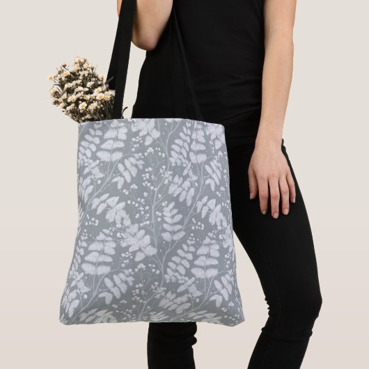 Tote Bag Motif gris français (De près)