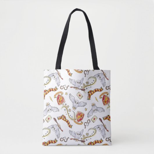 Tote Bag Motif Hedwig GRYFFINDOR™ (Devant)