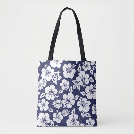 Tote Bag Motif Hibiscus (Devant)