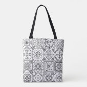 Tote Bag Motif inspiré 2 de Talavera (Dos)