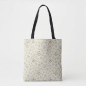 Tote Bag Motif inspiré atomique de la moitié du siècle (Devant)