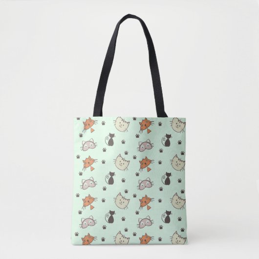 Tote Bag Motif Kitty Cat (Devant)