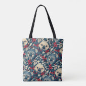 Tote Bag Motif Koala et Baie (Dos)