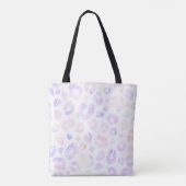 Tote Bag Motif léopard blanc métallique (Dos)