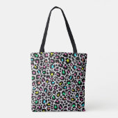 Tote Bag Motif léopard coloré (Dos)