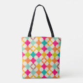 Tote Bag Motif médiéval vintage de rosette (Dos)