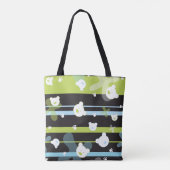 Tote Bag Motif mignon avec peu d'ours (Dos)