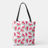 Tote Bag Motif mignon d'ananas et de pastèque (Dos)