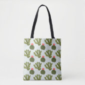 Tote Bag Motif mignon de cactus de la collection | de (Devant)