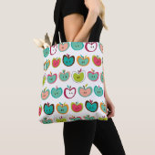 Tote Bag Motif mignon de pomme (De près)