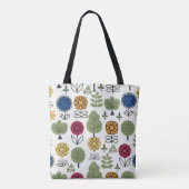 Tote Bag Motif mignon, nature en été, abstrait  (Dos)