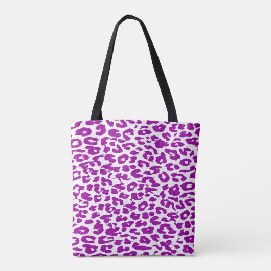 Tote Bag Motif moderne de peau de léopard #21 (Dos)