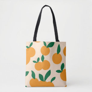 Tote Bag Motif moderne et élégant à base d'agrumes