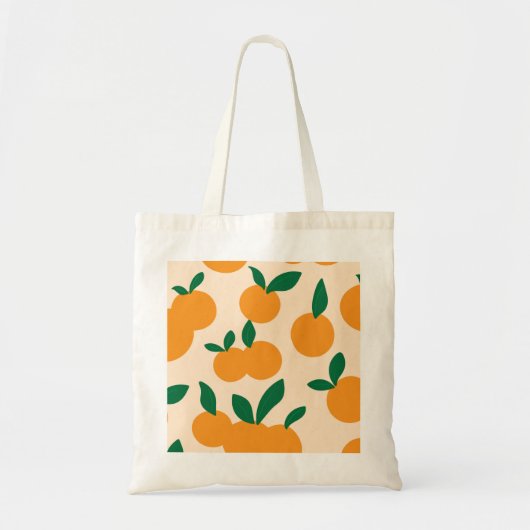 Tote Bag Motif moderne et élégant à base d'agrumes (Devant)