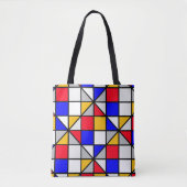 Tote Bag Motif multicolore (Devant)