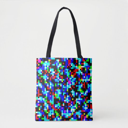 Tote Bag Motif multicolore (Devant)