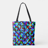 Tote Bag Motif multicolore (Dos)