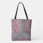 Tote Bag Motif multicolore Crochet (Dos)