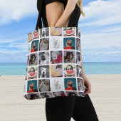 Tote Bag Motif multiphoto moderne