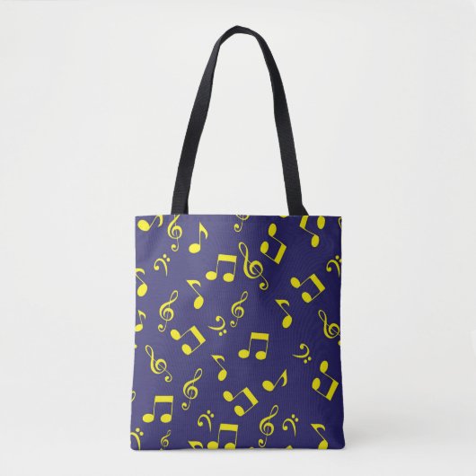 Tote Bag Motif musical (Devant)