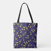 Tote Bag Motif musical (Dos)
