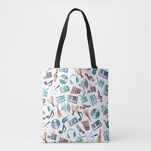 Tote Bag Motif musical (Devant)