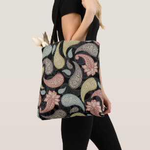 Tote Bag Motif Paisley