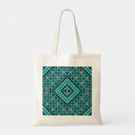 Tote Bag Motif palestinien Broderie Design imprimé (Dos)
