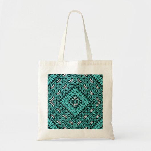Tote Bag Motif palestinien Broderie Design imprimé (Devant)