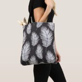 Tote Bag Motif Palm Leafs (De près)