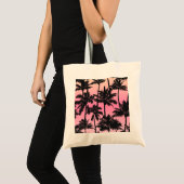 Tote Bag Motif Palm Tree (Devant (produit))