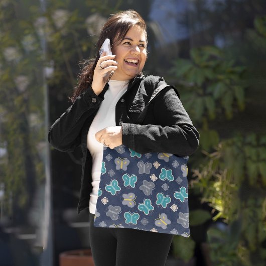 Tote Bag motif papillon