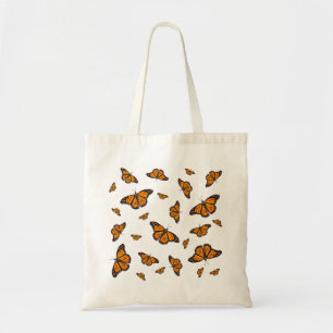 Tote Bag Motif papillon monarque
