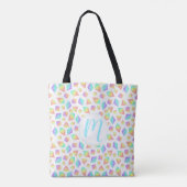 Tote Bag Motif Pastel Rainbow Crystals (Dos)