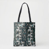 Tote Bag Motif Peau de Serpent (Devant)