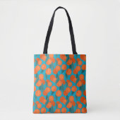 Tote Bag Motif plat sans couture avec poches sur branches (Devant)