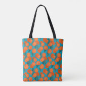 Tote Bag Motif plat sans couture avec poches sur branches (Dos)