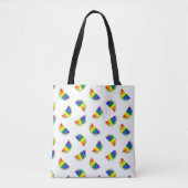 Tote Bag Motif Rainbow Watermelon (Devant)
