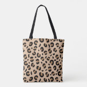 Tote Bag Motif rayé de tigre gras – Conception d'impression (Dos)