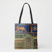 Tote Bag Motif rétro assyrien (Devant)