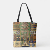 Tote Bag Motif rétro assyrien (Dos)