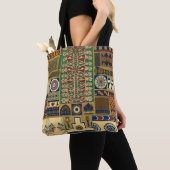 Tote Bag Motif rétro assyrien (De près)