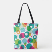 Tote Bag Motif rond d'enfants de bulles (Dos)