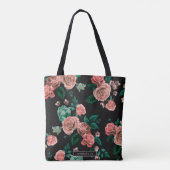 Tote Bag Motif rose (Dos)