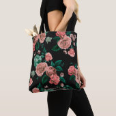 Tote Bag Motif rose (De près)