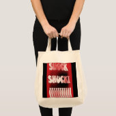 Tote Bag Motif rouge et noir choquant (Devant (produit))