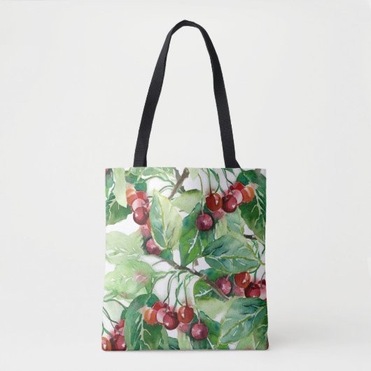 Tote Bag Motif sans cerise (Devant)