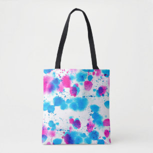 Tote Bag Motif sans couture dans le style grunge avec l'eau