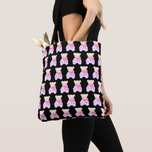 Tote Bag Motif sans couture d'ours en peluche mignon et eff