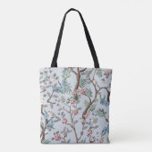 Tote Bag Motif sans couture en style chinoiserie avec pivoi (Dos)